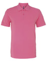 Heren Polo Asquith & Fox Classic Fit Pink Carnation